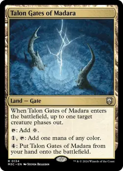 Talon Gates of Madara 0134 - Modern Horizons 3 Rare Land (English, Regular) - Image 1