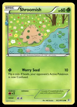 Shroomish RC2 LIGHTLY PLAYED Generations RC32 Pokemon - Image 2