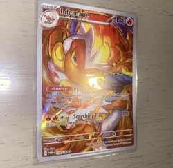 Pokemon TCG Twilight Masquerade 173/167 Infernape Illustration Rare - NM - Image 2