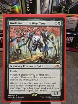 Magic the Gathering Foundations Jumpstart Kodama of the West Tree MTG - Image 1