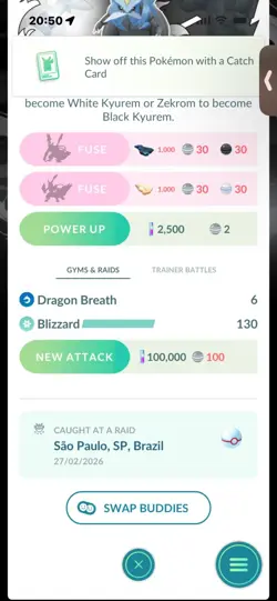 Pokemon Go Shiny Legendary Kyurem ( Background) - Image 2