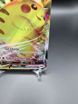Pikachu VMAX SWSH286 Jumbo Promo SWSH Black Star Pokemon Near Mint - Image 5