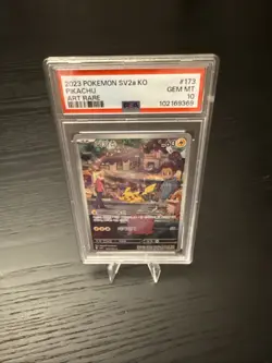 Pokemon Pikachu TCG Card 173/165 SV Scarlet & Violet 151 Korean PSA 10 - Image 1