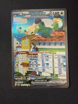 Pokemon TCG Squawkabilly ex 264/193 Paldea Evolved SIR -NM - Image 1