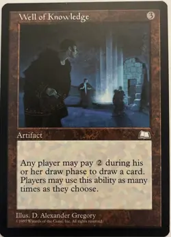 Well of Knowledge NM âœ…English Weatherlight MTG Magic - Image 1