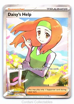 Daisy's Help 195/165 - Scarlet & Violet 151 - Pokemon Card - Near Mint - Image 1