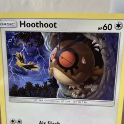 Pokemon Hoothoot SM-Unified Minds 165/236 Common Regular Basic 60 HP Card TCG - Image 2