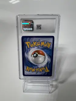 2021 Pokemon SWSH Fusion Strike Full Art Espeon VMAX-Secret #270 CGC 8 NM Mint - Image 2