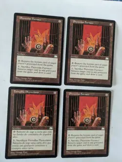 4 Phyrexian Furnace Weatherlight MTG NM Free shipping with tracking - Image 1