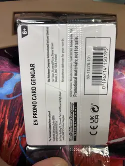 Sealed GameStop Stamped Gengar Promo Pokemon Card TCG - Image 2