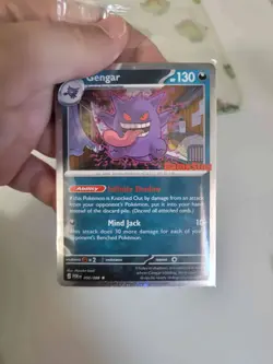Gengar SEALED EB Games Exclusive 050/088 Pokemon Cosmos Holo Promo Stamped - Image 1