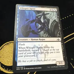 Whisper Agent - Guilds of Ravnica #220/259 MTG Magic The Gathering - Image 1