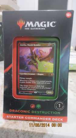 MAGIC The Gathering Store Starter Commander Deck Brand New! - Image 1