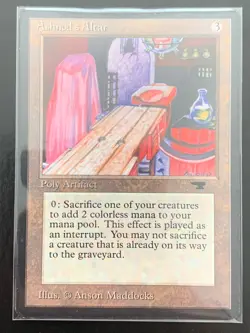 MTG Magic the Gathering - Ashnod's Altar - Antiquities - Ex - Image 1