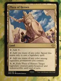 Plaza of Heroes Dominaria United Regular - Image 1
