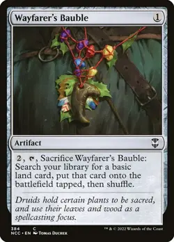 [MTG] Wayfarer's Bauble (384) (NCC) LP-HP - Image 1