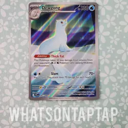 Pokemon Card Dewgong 097/094 Secret Rare Mega Evolution Phantasmal Flames LP - Image 1