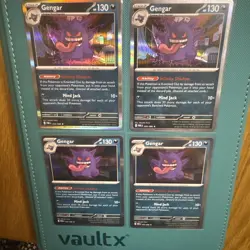 Pokemon TCG - Gengar 050/088 - Regular Holo - Perfect Order - NM x4 - Image 4
