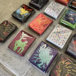 25 x Sealed ETB Sleeves Massive Pokemon Bundle 151 And Much More - Image 3