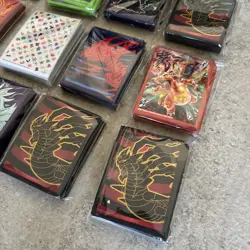 25 x Sealed ETB Sleeves Massive Pokemon Bundle 151 And Much More - Image 4