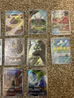 Pokemon TCG 13x Japanese Art Rare Card Bundle – Illustration Rare/ AR Collection - Image 2