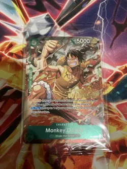 One Piece Card Game Monkey.D.Luffy OP16 Release Event Winner Card SEALED - Image 1
