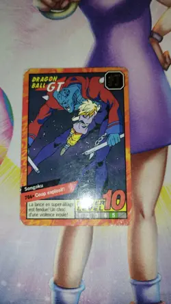 Carte Dragon Ball GT Grand Combat Part 7 706 Power Level Super battle card Z - Image 1