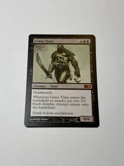 MTG Card - 1x Grave Titan - Magic 2011 Core Set - NM Foil - Magic the Gathering - Image 3
