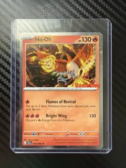 Pokemon TCG Ho-Oh GameStop Chaos Rising Promo Card 🔥 - Image 1