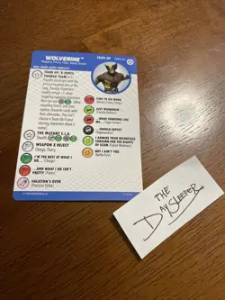 Marvel Heroclix House of X Wolverine 004.01 Team Up Card - Image 1