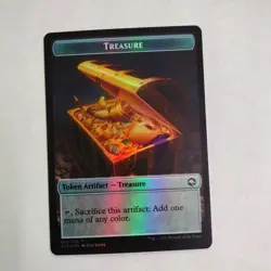 Treasure Token | MTG | AFR | 015/109 | FOIL | TOKEN | Same Day Shipping! - Image 1