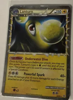 Pokemon TCG: Lanturn Prime 86/95 HGSS - Image 1