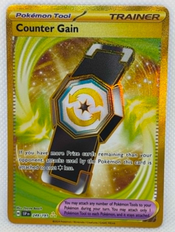 Pokemon Surging Sparks - Counter Gain 249/191 - Hyper Rare - NM/M Condition - Image 1