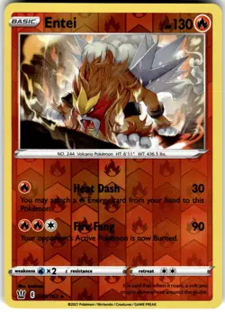 Entei Reverse Holo 020/163 - Battle Styles NM - Image 1