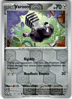 Varoom Reverse Holo 043/064 - Shrouded Fable NM - Image 1