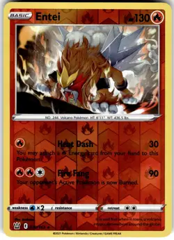Entei Reverse Holo 020/163 - Battle Styles NM - Image 1