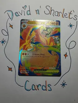 Mega Emboar ex 035 Black Star Promo Ascended Heroes Pokemon TCG NM - Image 1