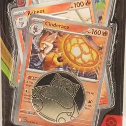 Pokemon Perfect Order 1 Pack Blister Cinderace Raboot Scorbunny - Image 2