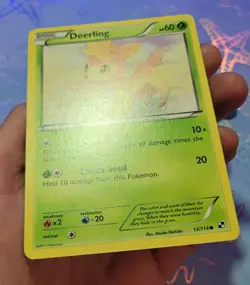 Deerling 13/114 Black & White Pokemon Card VLP - Image 4