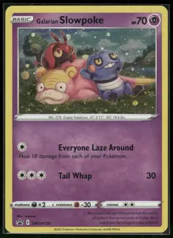 #SWSH126 Galarian Slowpoke SWSH: Sword & Shield Promo Cards - Image 1