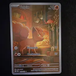 Vulpix 138/132 MEG Me01 Mega Evolution Illustration Rare Holo EN Basic 70 HP - Image 1