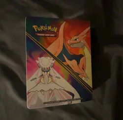 Pokemon Mini TCG Binder Multicolor Flexible Cover Charizard Gengar Lucario - Image 2