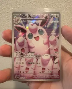 Pokemon Wigglytuff 105/094 MEO2 Phantasmal Flames IR Holo English - Image 1