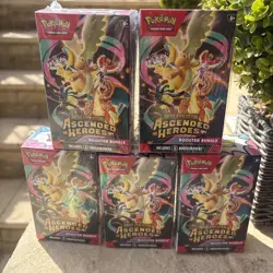 5x Pokemon Ascended Heroes Booster Bundles - NEW & SEALED trusted seller - Image 1