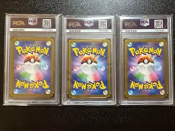 PSA 10 Pokemon Card Bulbasaur Charmander Squirtle Monster Ball Pokemon 151 promo - Image 2