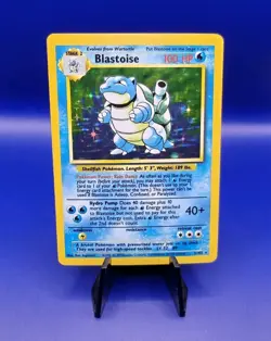 Blastoise 2/102 Base Set Holo Rare Pokemon Card 1999 WOTC TCG Vintage Pokemon - Image 1