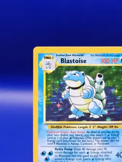 Blastoise 2/102 Base Set Holo Rare Pokemon Card 1999 WOTC TCG Vintage Pokemon - Image 4
