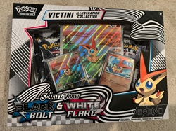 Pokemon Black Bolt & White Flare - Victini Illustration Collection Box - SEALED - Image 1