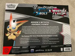 Pokemon Black Bolt & White Flare - Victini Illustration Collection Box - SEALED - Image 2