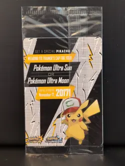 Ash's Pikachu SM108 Movie Promo I Choose You Stamp Sun Moon Promo Pokemon SEALED - Image 2